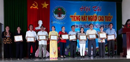 Ban Đại diện Hội  NCT tỉnh Sóc Trăng tổ chức Hội thi “Tiếng hát NCT ” lần II, năm 2018