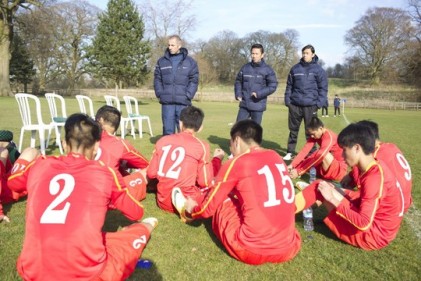 U19 Việt Nam thua liên quân JMG Bỉ - Ghana
