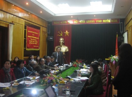 Hội thảo về kỹ năng viết báo cáo của các cấp Hội Người cao tuổi