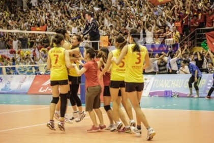 Cập nhật kết quả thi đấu VTV Cup 2014, ngày 24/5/2014: Vượt qua Thái Lan, Việt Nam giành ngôi vô địch