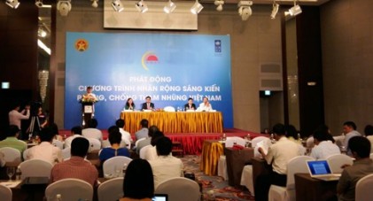 Phát động Chương trình Nhân rộng sáng kiến phòng, chống tham nhũng Việt Nam 
