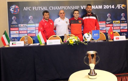 VCK futsal châu Á 2014: Tham vọng tứ kết 