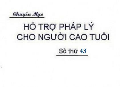 Thủ tục hưởng chế độ TCXH cho người khuyết tật