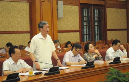 Kỳ họp thứ 15 Hội đồng Lý luận Trung ương 