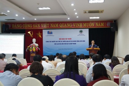 Hội nghị tập huấn công tác NCT và triển khai Đề án nhân rộng mô hình Câu lạc bộ Liên thế hệ tự giúp nhau
