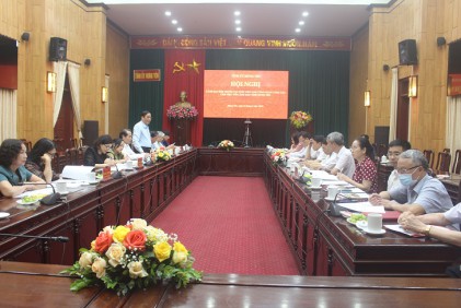 Chủ tịch Hội NCT Việt Nam Nguyễn Thanh Bình làm việc với lãnh đạo tỉnh Hưng Yên