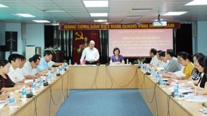 Giao ban công tác dân vận Khối Mặt trận Tổ quốc Việt Nam và các đoàn thể chính trị - xã hội