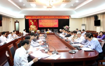 Đánh giá chất lượng, hiệu quả công tác tham mưu qua 30 năm đổi mới 