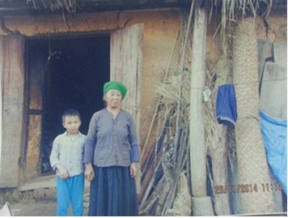 Gia đình bà Pái ăn không đủ no, mặc không đủ ấm
