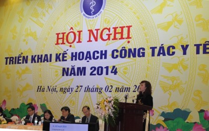 Năm 2014 là năm cải cách hành chính trong toàn ngành Y tế 
