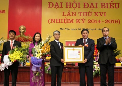 Đại hội đại biểu MTTQ Việt Nam thành phố Hà Nội lần thứ XVI