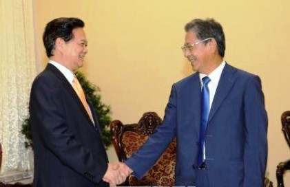 Thủ tướng Nguyễn Tấn Dũng tiếp Đại sứ Nhật Bản Hiroshi Fukada 