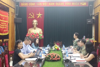 Phó Chủ tịch Ngô Trọng Vịnh tiếp và làm việc với Tổ chức Hỗ trợ NCT Quốc tế (HelpAge International - HAI)
