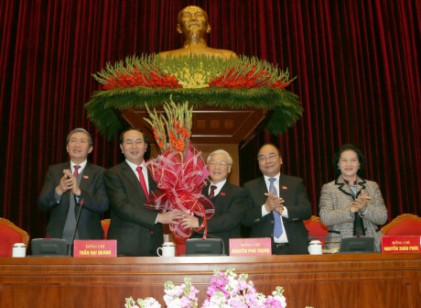 Tổng Bí thư Nguyễn Phú Trọng tái đắc cử