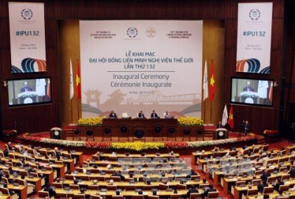 Khai mạc trọng thể Đại hội đồng Liên minh nghị viện thế giới lần thứ 132