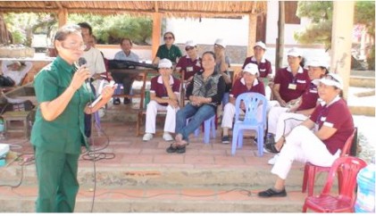 Giao lưu Thơ ca - Văn nghệ NCT phường Xuân An và phường Mũi Né, thành phố Phan Thiết
