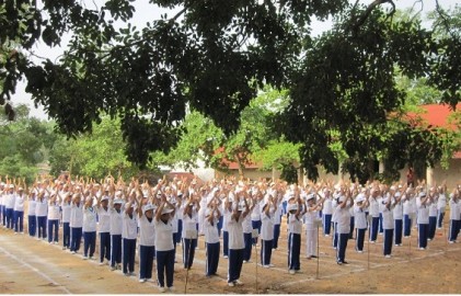 Hội NCT xã Hào Phú - phát triển câu lạc bộ thể dục dưỡng sinh 'Thức Vũ Kinh'