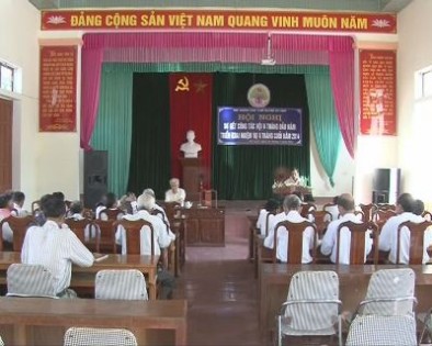 Hội Người cao tuổi huyện Kỳ Anh, tỉnh Hà Tĩnh sơ kết công tác hội 6 tháng đầu năm, triển khai nhiệm vụ 6 tháng cuối năm 2014