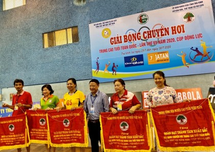 Bế mạc Giải Bóng chuyền hơi trung cao tuổi toàn quốc lần thứ VII năm 2020, Cúp Động Lực, khu vực II  