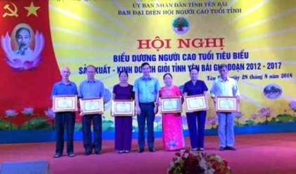 Tỉnh Yên Bái: Biểu dương NCT tiêu biểu sản xuất - kinh doanh giỏi giai đoạn 2012 - 2017