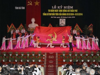Kỷ niệm 110 năm Ngày sinh Tổng Bí thư Trần Phú 