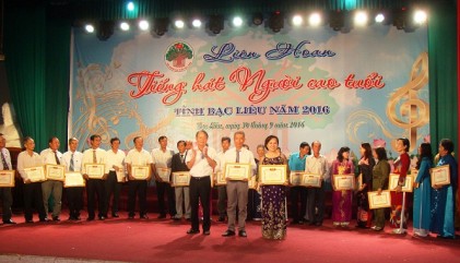 Hội NCT tỉnh Bạc Liêu tổ chức nhiều hoạt động chào mừng Ngày Quốc tế NCT (1/10)