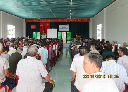 Hoạt động chăm sóc sức khỏe NCT thành phố Phan Rang - Tháp Chàm, tỉnh Ninh Thuận hưởng ứng Tháng hành động vì NCT Việt Nam năm 2016