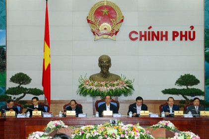 Thủ tướng chủ trì phiên họp Chính phủ thường kỳ tháng 12 năm 2014 