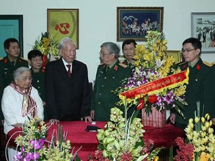 Chúc thọ Đại tướng Lê Đức Anh