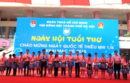 Ngày hội tuổi thơ chào mừng Ngày Quốc tế Thiếu nhi 1/6 