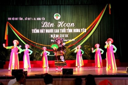 Tỉnh Hưng Yên: Liên hoan tiếng hát NCT năm 2018