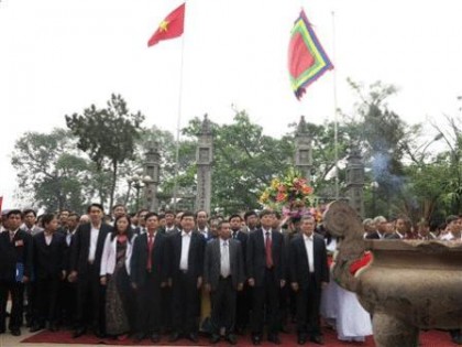 Lễ tưởng niệm 740 năm ngày Tướng quân Phạm Ngũ Lão ra quân đánh giặc cứu nước