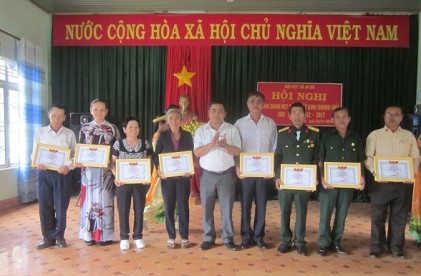 Xã Ia Bă, huyện Ia Grai, tỉnh Gia Lai: Tổ chức Hội nghị biểu dương NCT tiêu biểu sản xuất, kinh doanh giỏi giai đoạn 2012 – 2017