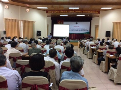 Hội nghị tập huấn, rút kinh nghiệm 4 năm thực hiện Chương trình 'Người cao tuổi tham gia bảo vệ môi trường, xây dựng nông thôn mới'