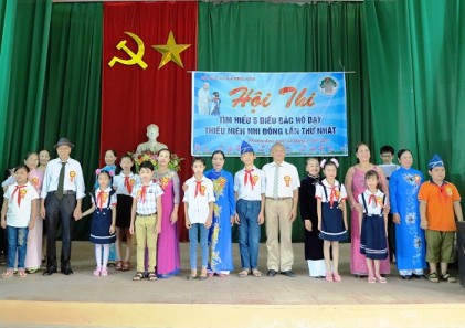 Hội NCT xã Phượng Sơn, huyện Lục Ngạn, tỉnh Bắc Giang: Tổ chức Hội thi “Tìm hiểu 5 điều Bác Hồ dạy thiếu niên, nhi đồng” lần thứ nhất