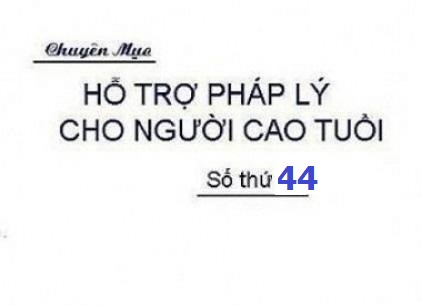 Chính sách bảo trợ xã hội