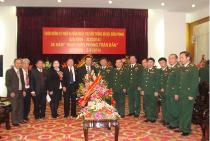 Lãnh đạo Trung ương Hội thăm Bộ Tư lệnh Bộ đội Biên phòng, trao Kỷ niệm chương, Bằng khen cho chỉ huy, lãnh đạo Bộ đội Biên phòng, cán bộ Cơ quan Bộ tư lệnh