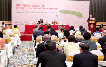 Hội thảo quốc tế Thơ Việt - nơi lưu giữ tâm hồn Việt