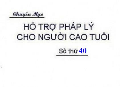 NCT bại liệt do tai biến được hưởng trợ cấp xã hội dành cho người khuyết tật