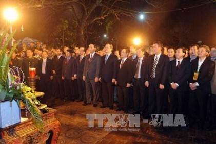 Nam Định: Lễ khai ấn Đền Trần Xuân Ất Mùi 2015 