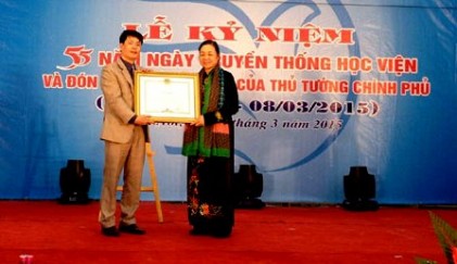 Học viện Phụ nữ Việt Nam kỷ niệm 55 năm Ngày truyền thống 