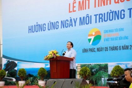 Mít tinh quốc gia hưởng ứng Ngày Môi trường thế giới 