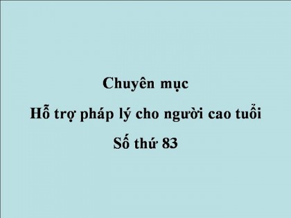 Những người cao tuổi nào được cấp thẻ bảo hiểm y tế?