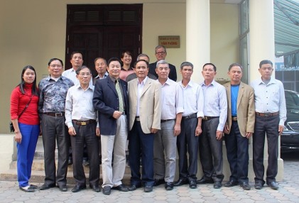 Đoàn cán bộ Hội NCT tỉnh Lai Châu thăm Trung ương Hội NCT Việt Nam 