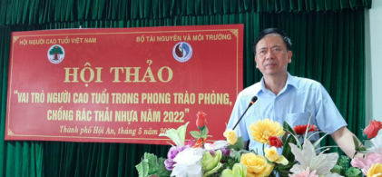 Trung ương Hội NCT Việt Nam truyền thông về phòng, chống rác thải nhựa
