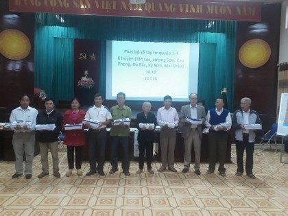 Tỉnh Hòa Bình: Tổ chức Hội nghị sơ kết định kỳ và tập huấn Ban Chủ nhiệm các CLB Liên thế hệ tự giúp nhau