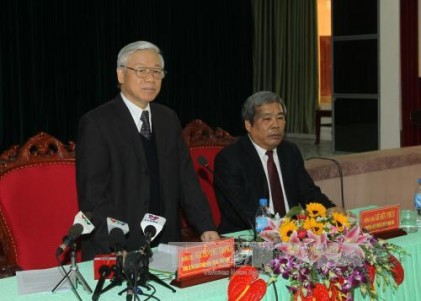 Tổng Bí thư Nguyễn Phú Trọng: Tạo xung lực mới để Quảng Trị bứt phá vươn lên 