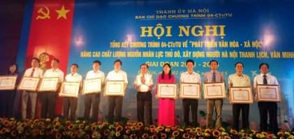 Nâng cao chất lượng nguồn nhân lực, xây dựng người Hà Nội thanh lịch văn minh 