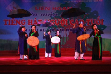 Liên hoan Tiếng hát NCT TP Hà Nội: Cơ hội để NCT giao lưu văn hóa nghệ thuật