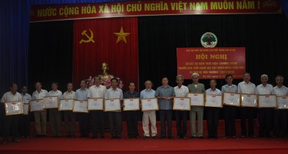 Hội NCT thành phố Hà Nội: Tổng kết 5 năm thực hiện Chương trình NCT tham gia xây dựng nông thôn mới và bảo vệ môi trường